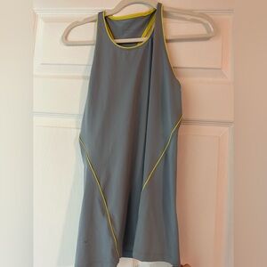 GAP Gray and Yellow Tank Top